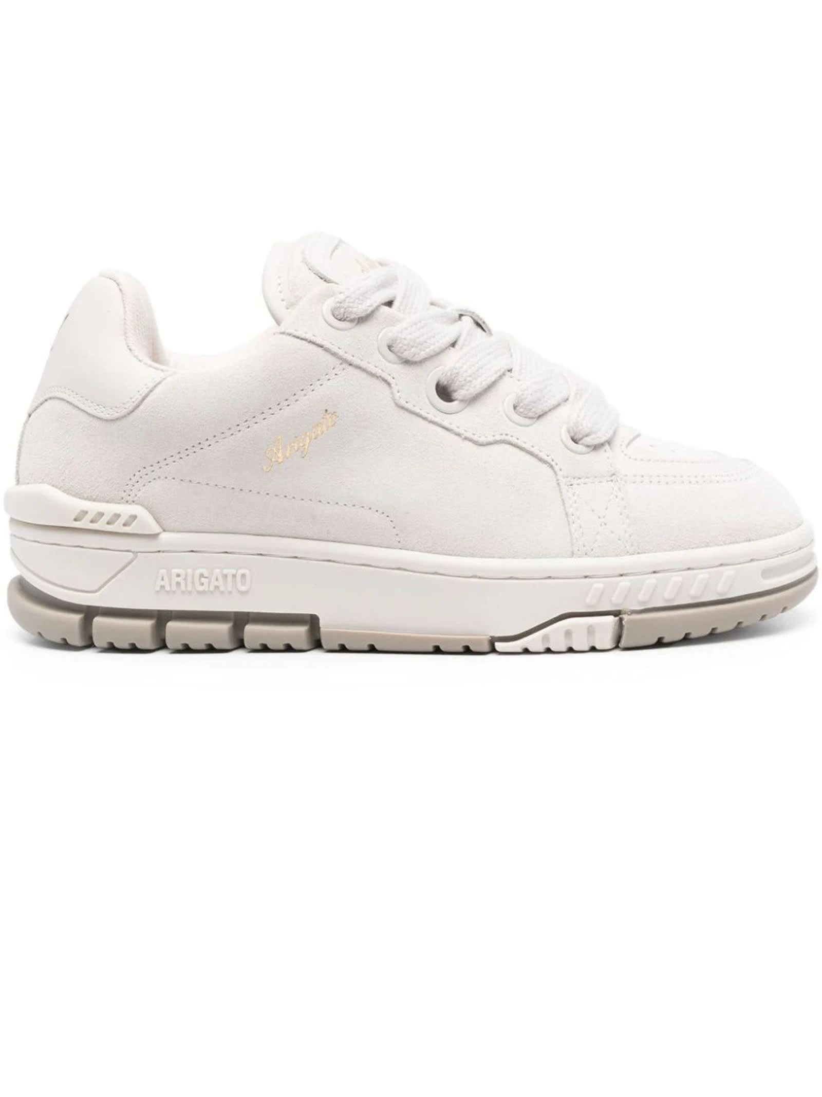 AXEL ARIGATO LIGHT BEIGE AREA HAZE SNEAKERS 