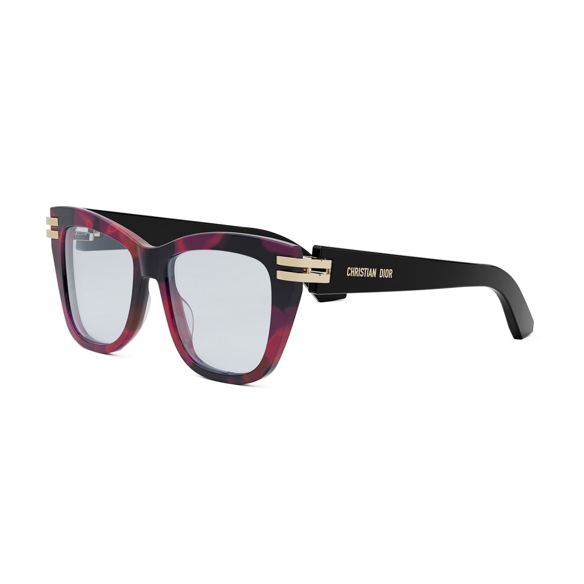Dior Co S1i 25bb Havana Rosso Glasses In Brown