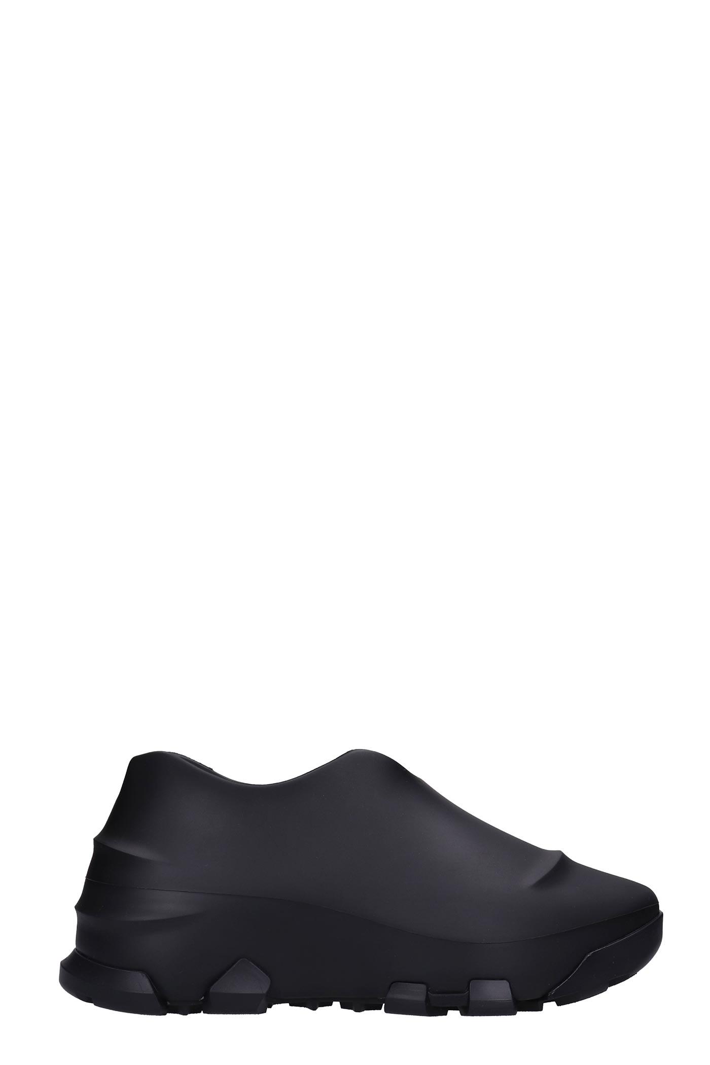 Givenchy Monumental Mallow Sneakers In Black Rubber/plasic