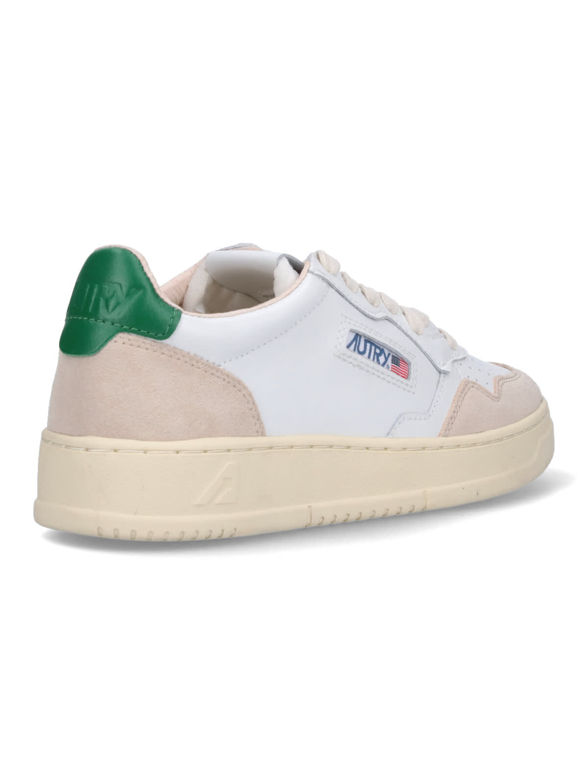 Autry Low-top Sneakers With Leather And Suede Accents