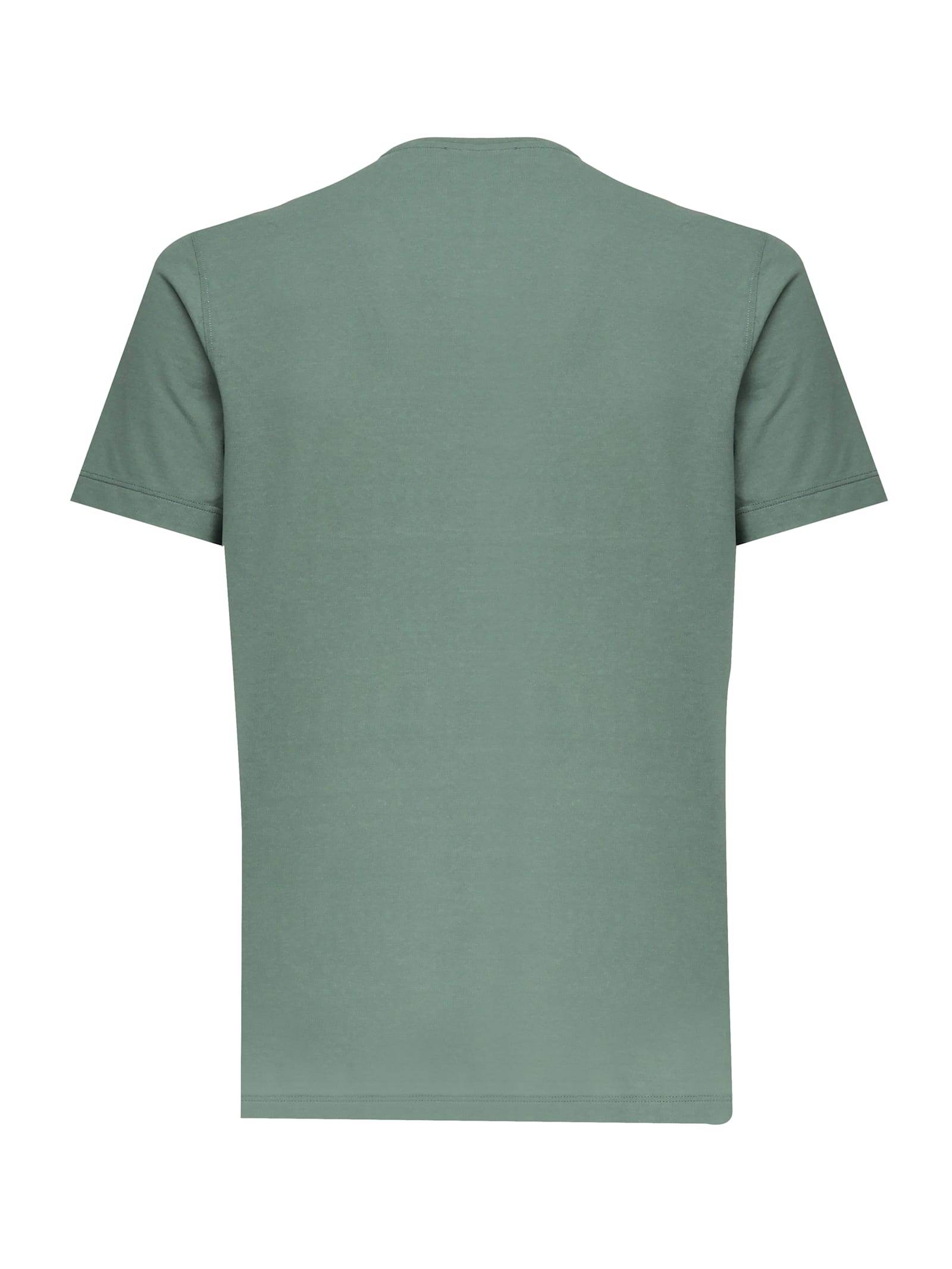 Zanone Tshirt Ice Cotton In Green