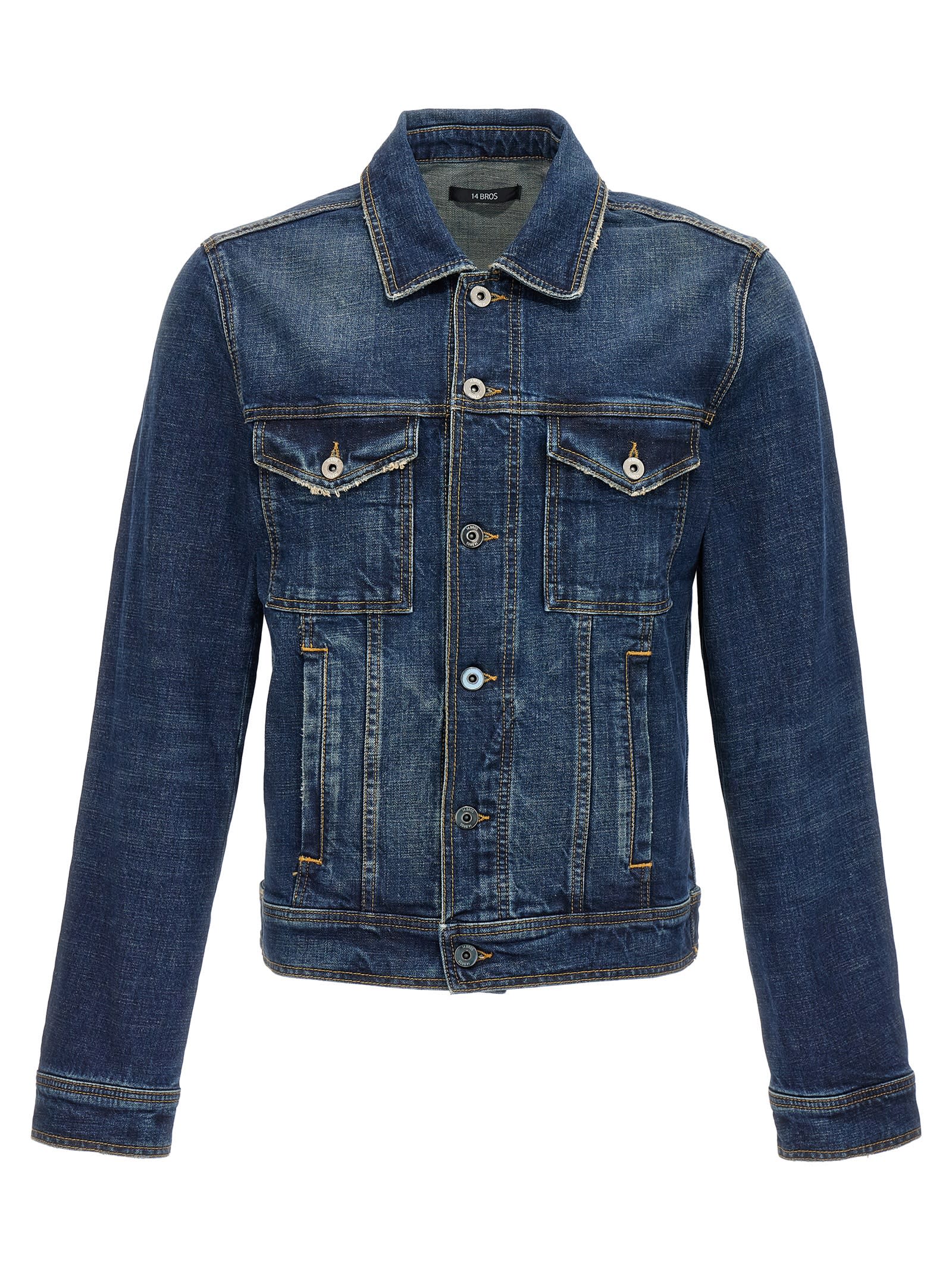 14 Bros Vinnie Jacket In Blue | ModeSens