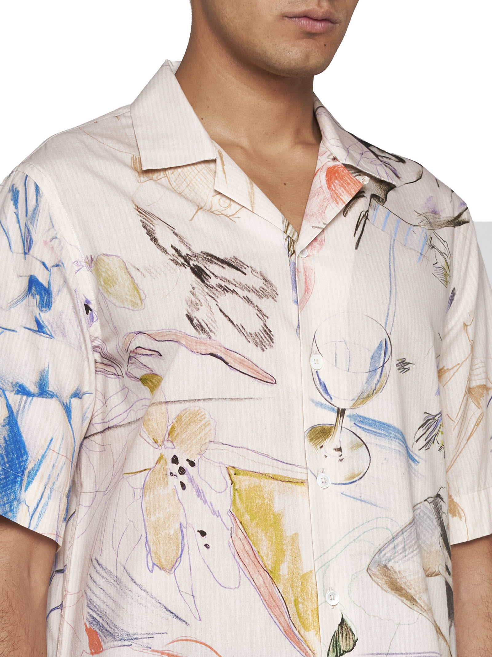 Shop Paul Smith Shirt In Multi Coloured
