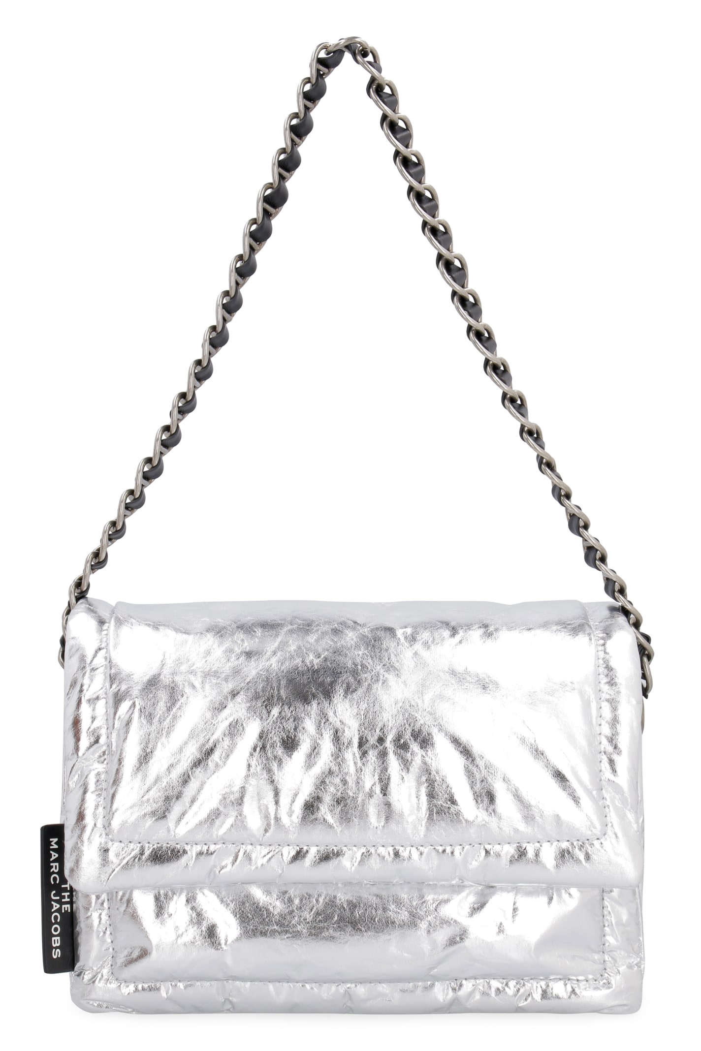 MARC JACOBS THE PILLOW METALLIC LEATHER SHOULDER BAG,11263751