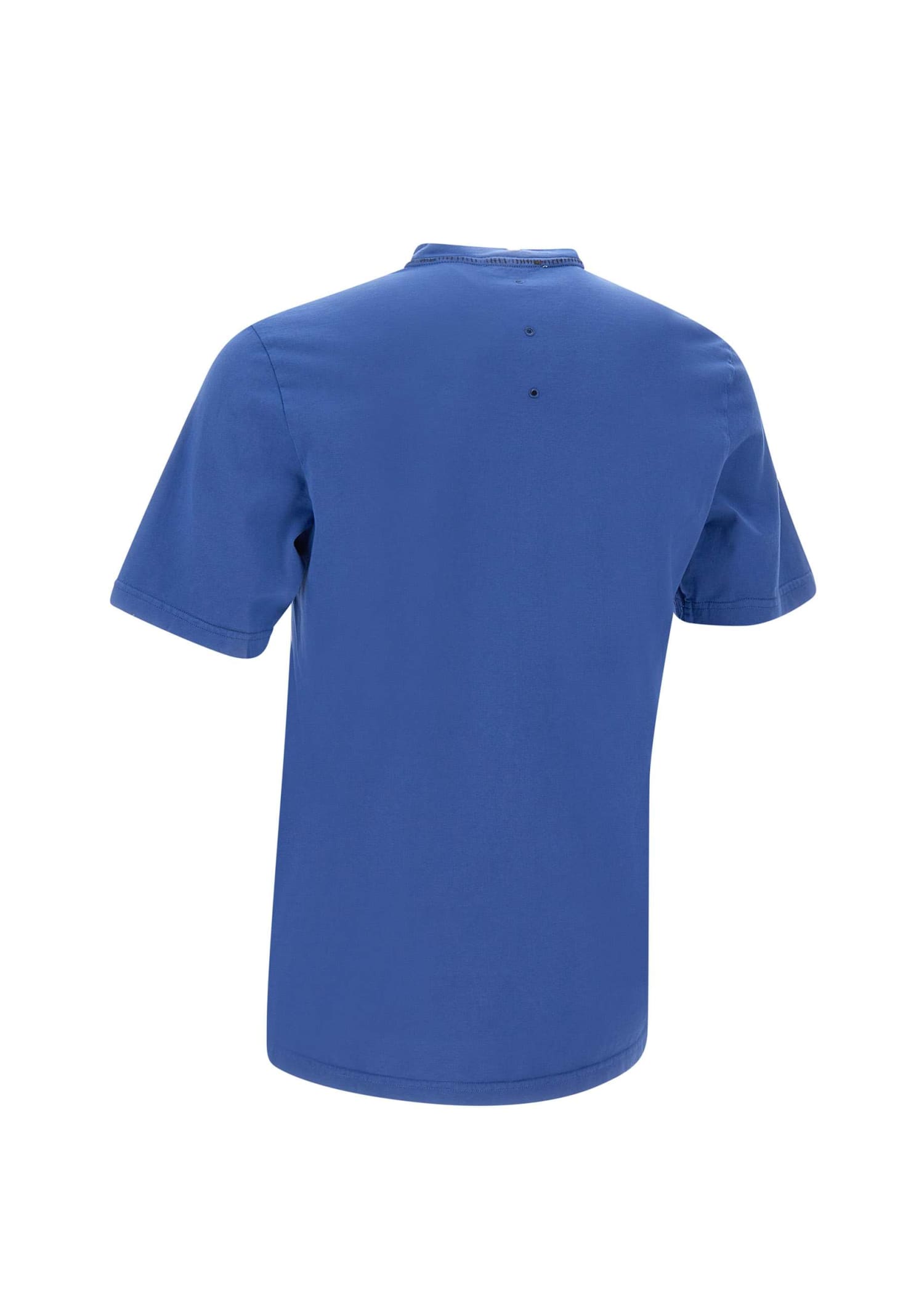 Shop Premiata Athenscotton T-shirt In Blue