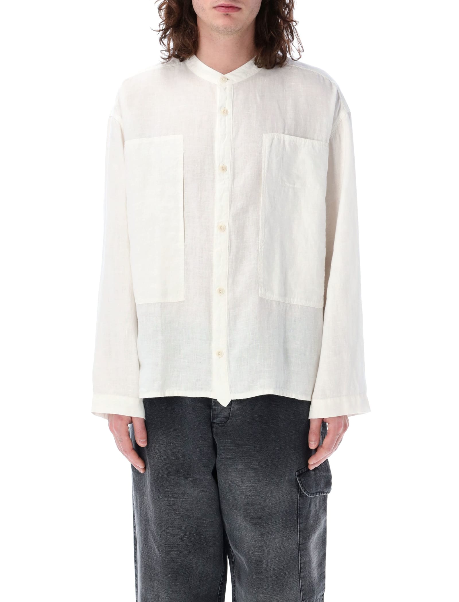 Shop Ymc You Must Create Hawkeye Shirt In White