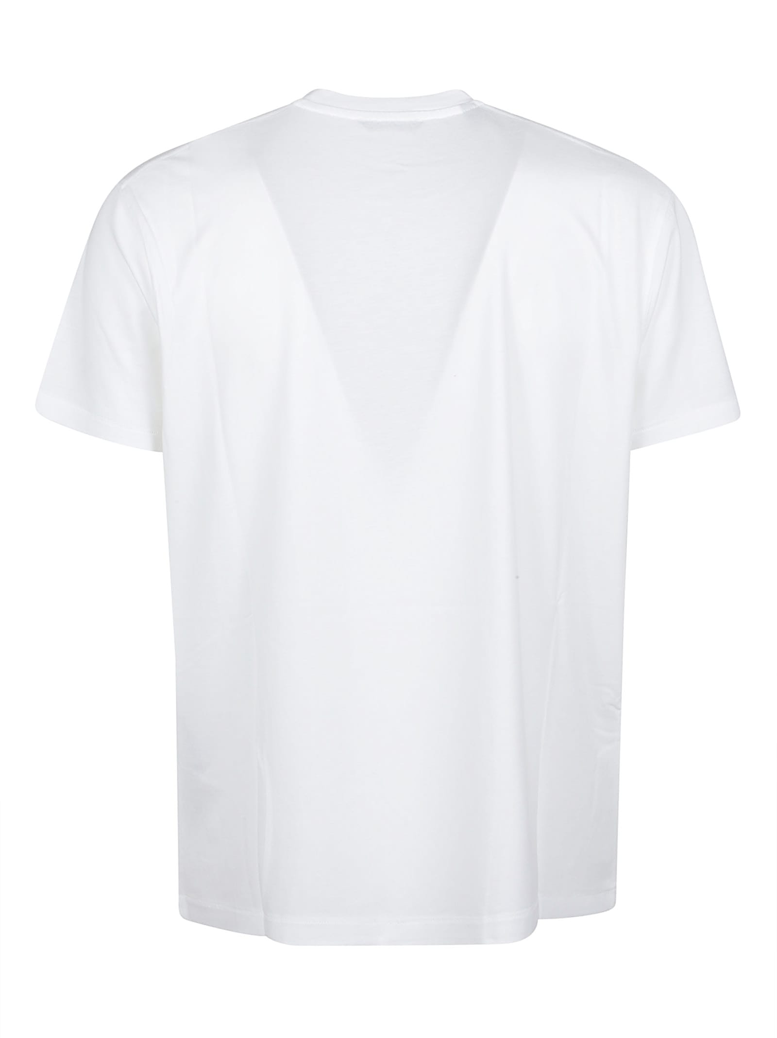 Tom Ford White Round-neck T-shirt In White