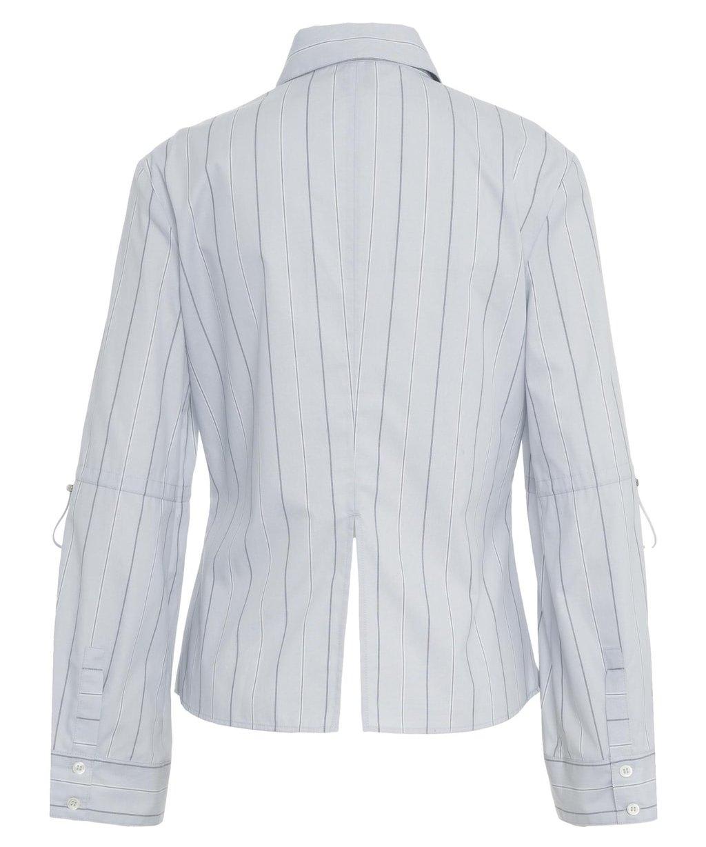 Pinko Long-sleeved Striped Shirt