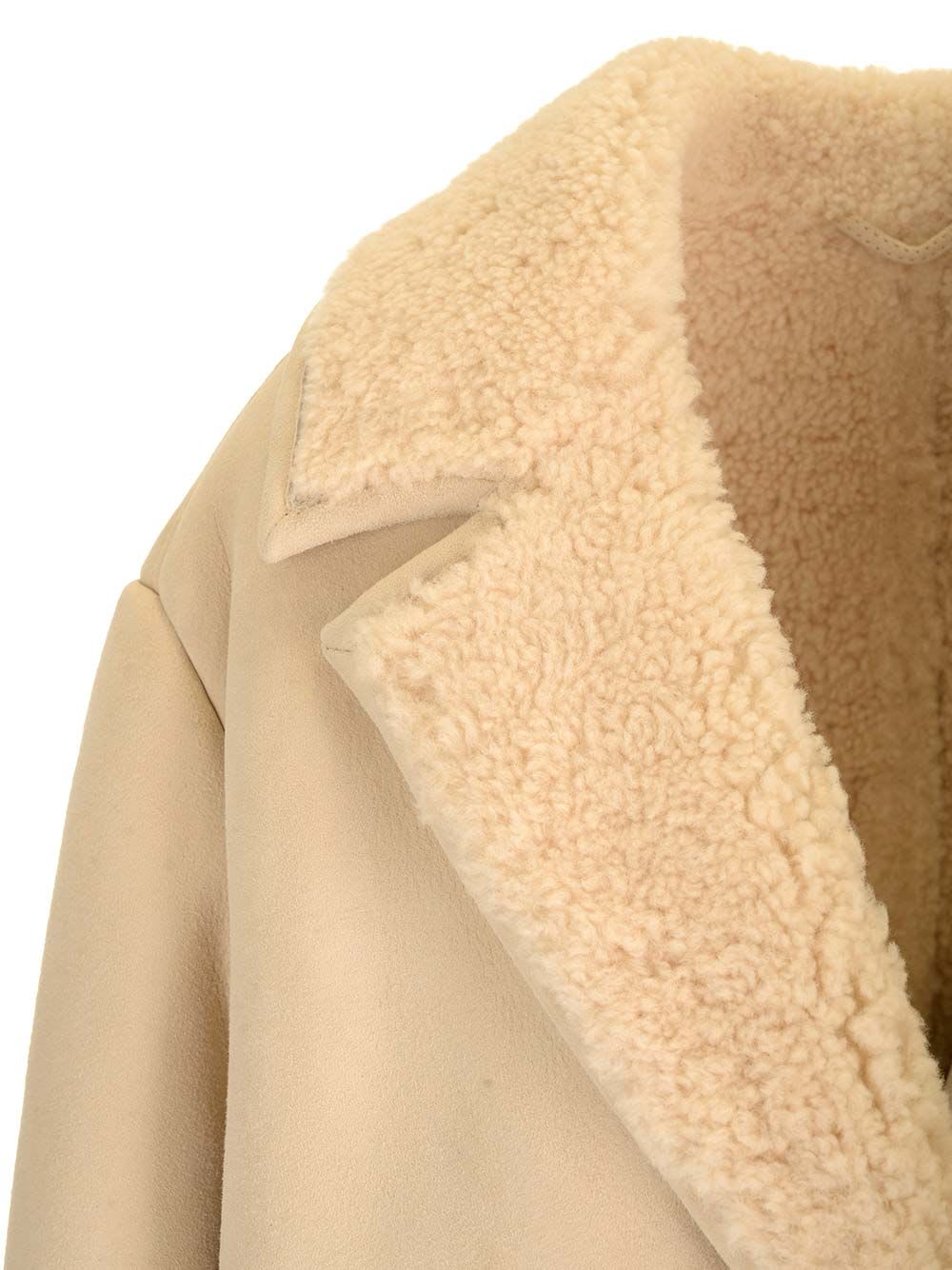 LOULOU STUDIO SHEARLING COAT 