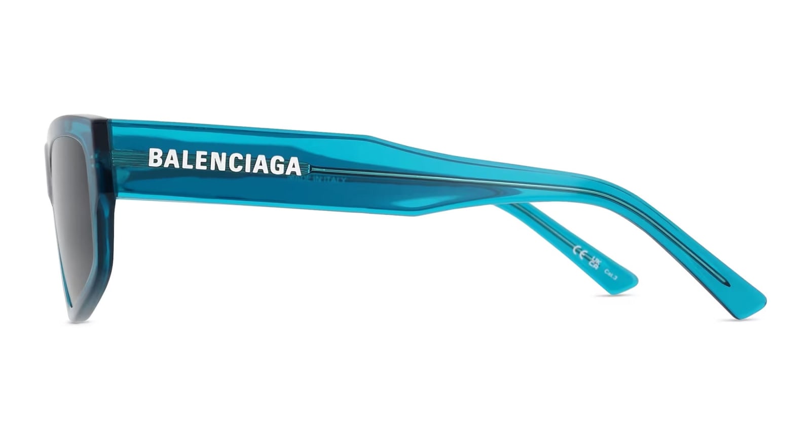 Shop Balenciaga Bb0305s-005 - Blue Sunglasses