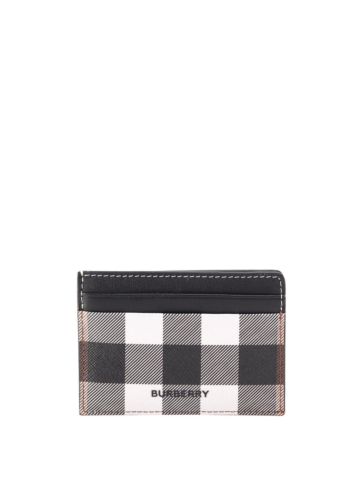 Burberry Check Printed Cardholder