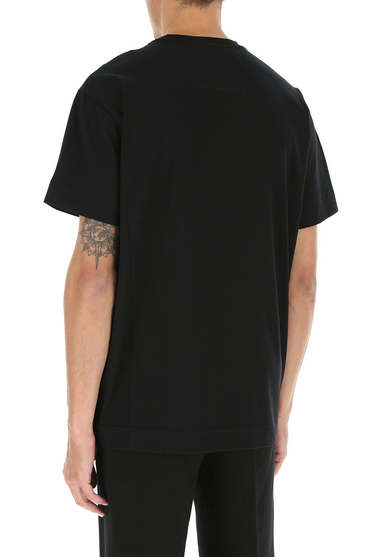 Shop Givenchy Black Cotton Oversize T-shirt