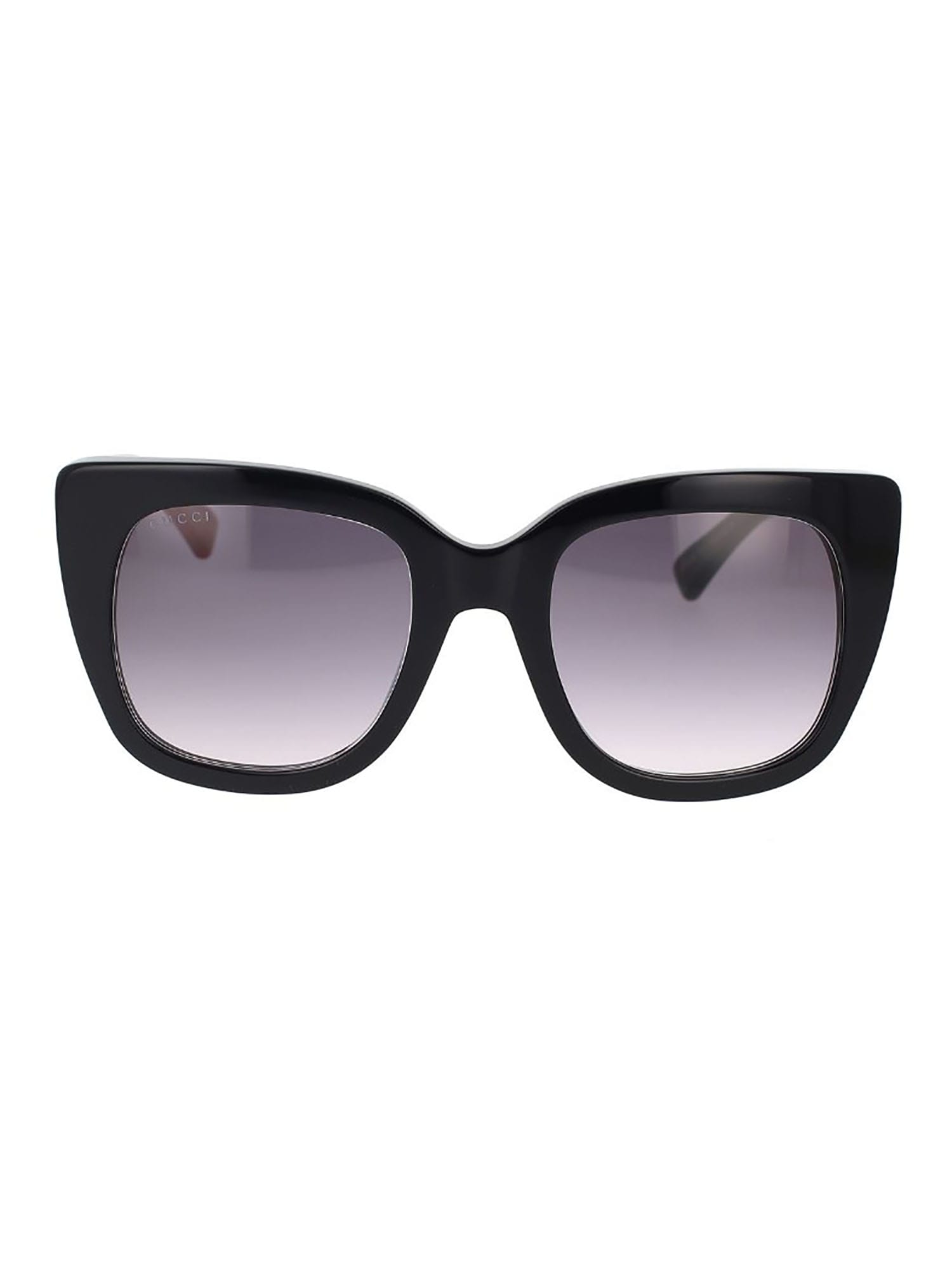 Shop Gucci Gg0163sn Sunglasses In Black Black Grey