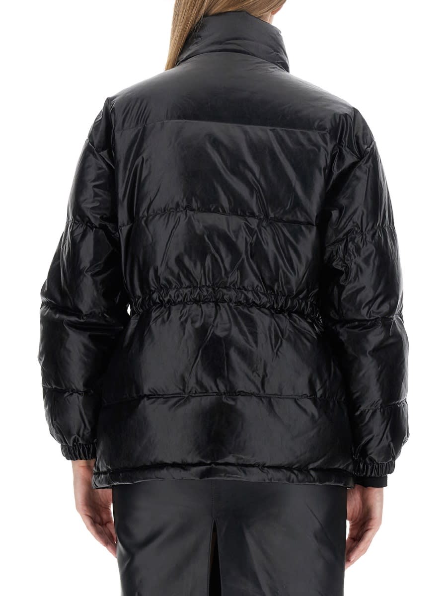 Michael Kors Down Jacket With Hood In Black