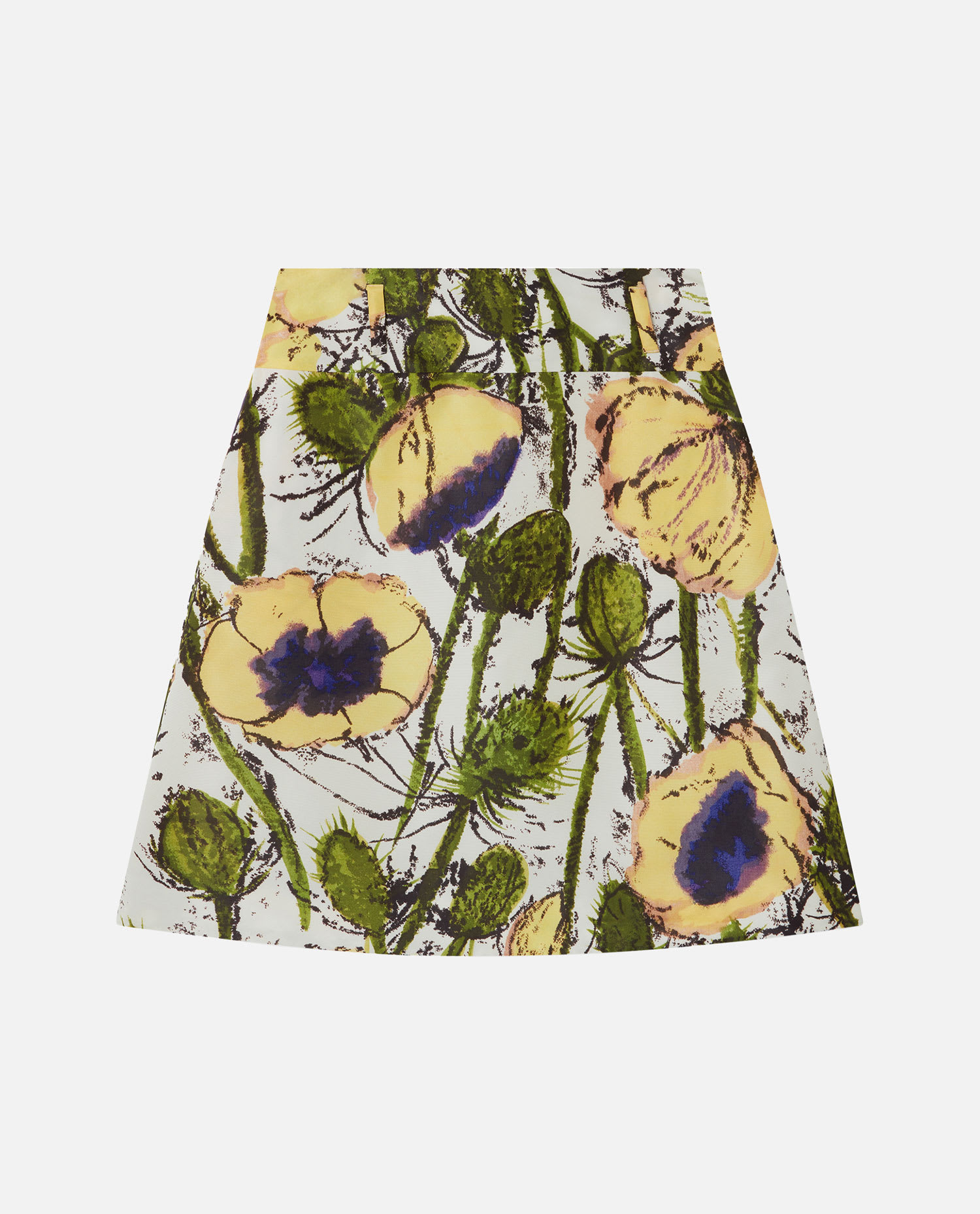 Wales Bonner Multicolor Petal Midi Skirt In Multi