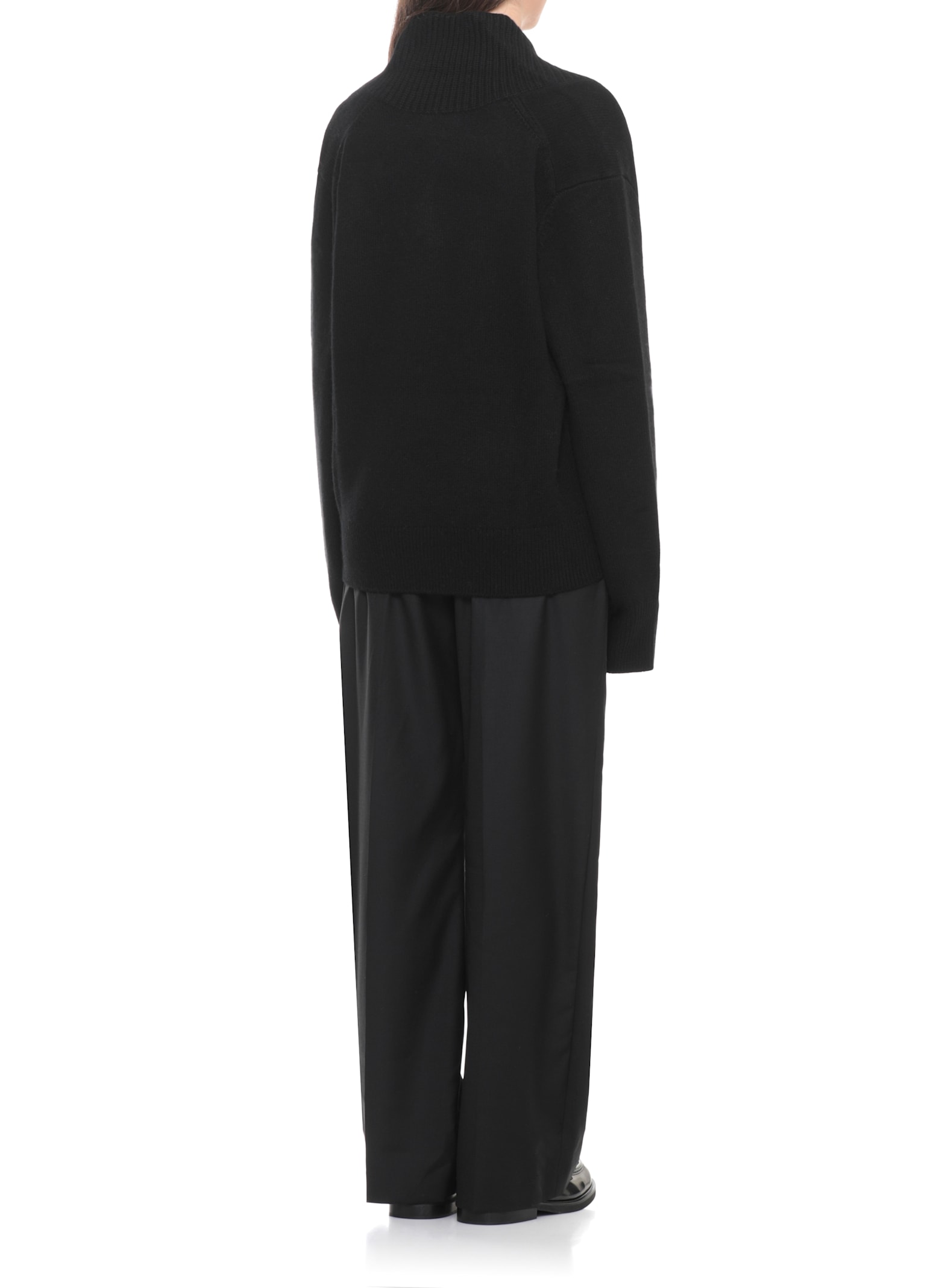 Loulou Studio Makela Sweater In Black