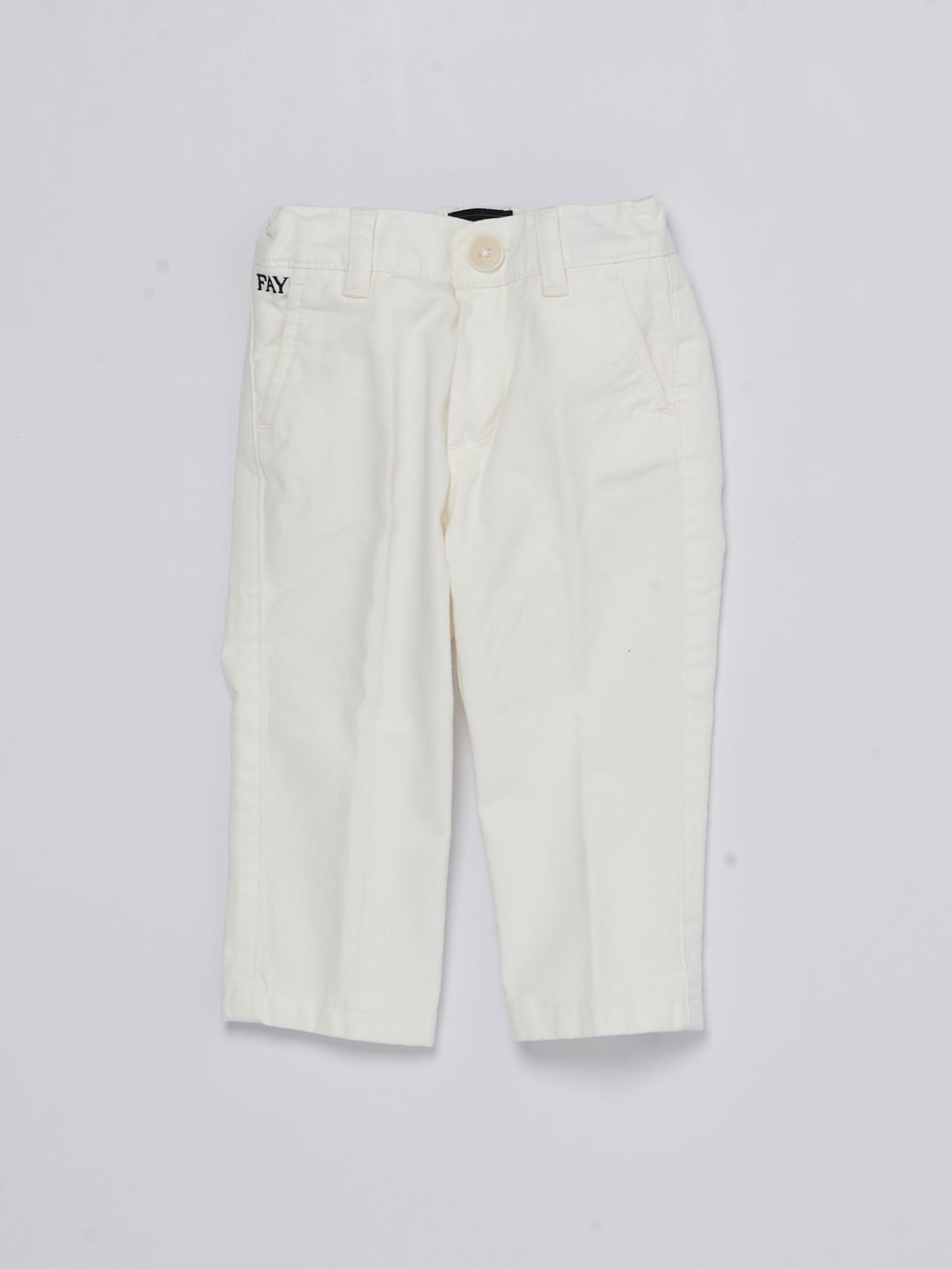 Fay Babies' Trousers Trousers In Avorio