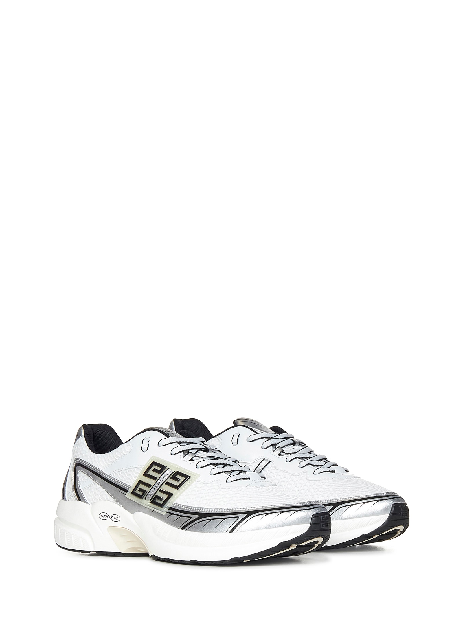 Shop Givenchy Nfnty-52 Sneakers In White