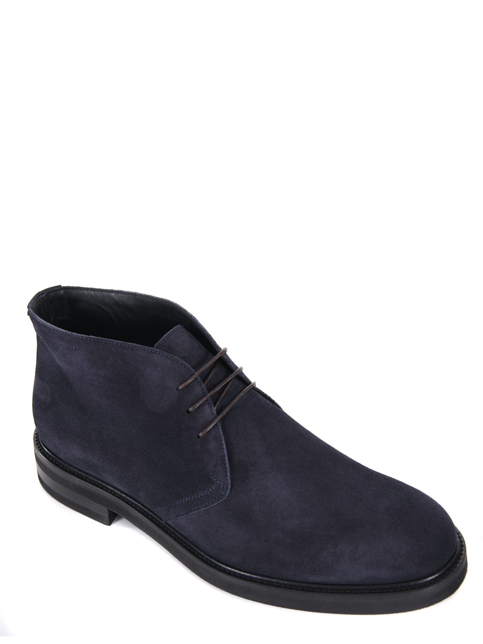 Shop J. Wilton Jerold Wilton Suede Ankle Boots In Blue