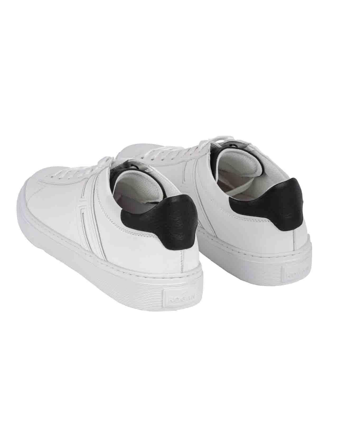 Shop Hogan Flat Shoes White