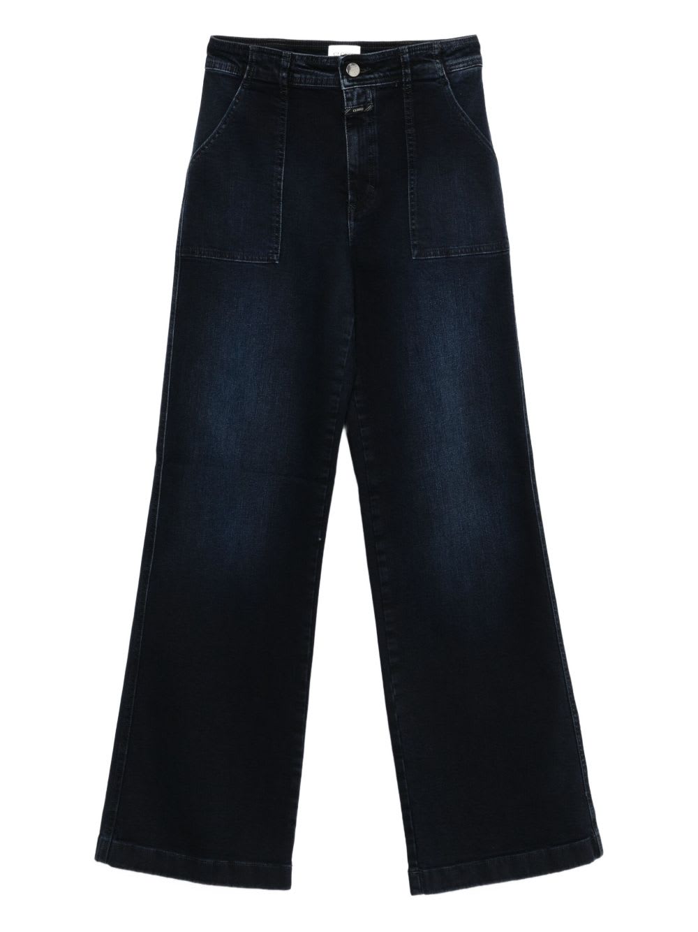 Closed Aria Denim Cotton Jeans In Black