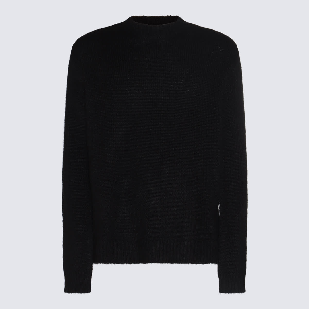 Shop Jil Sander Black Wool Knitwear