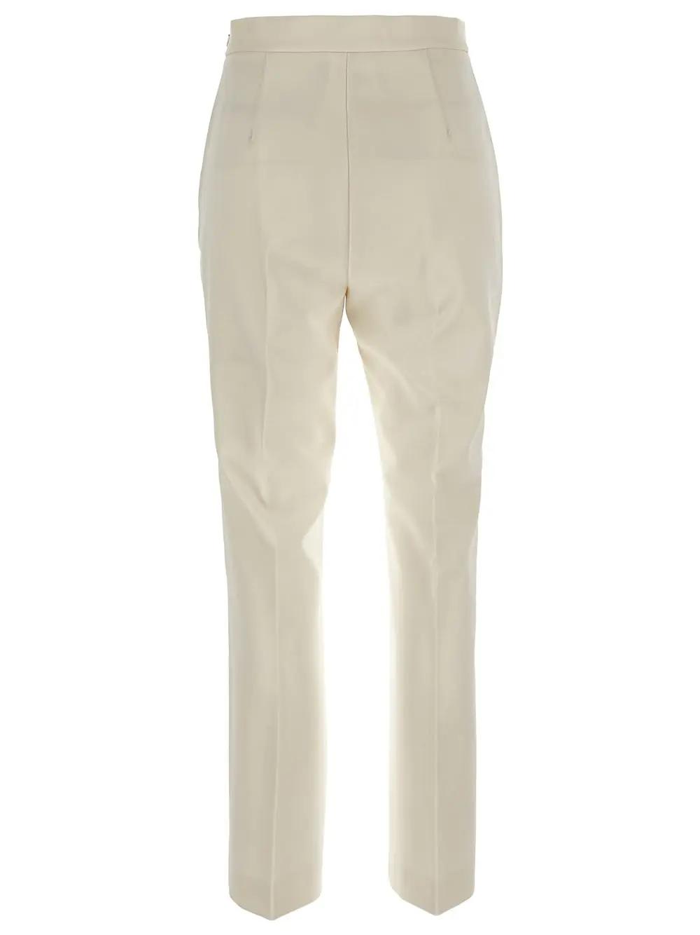 Shop Max Mara Parata Trouser In White