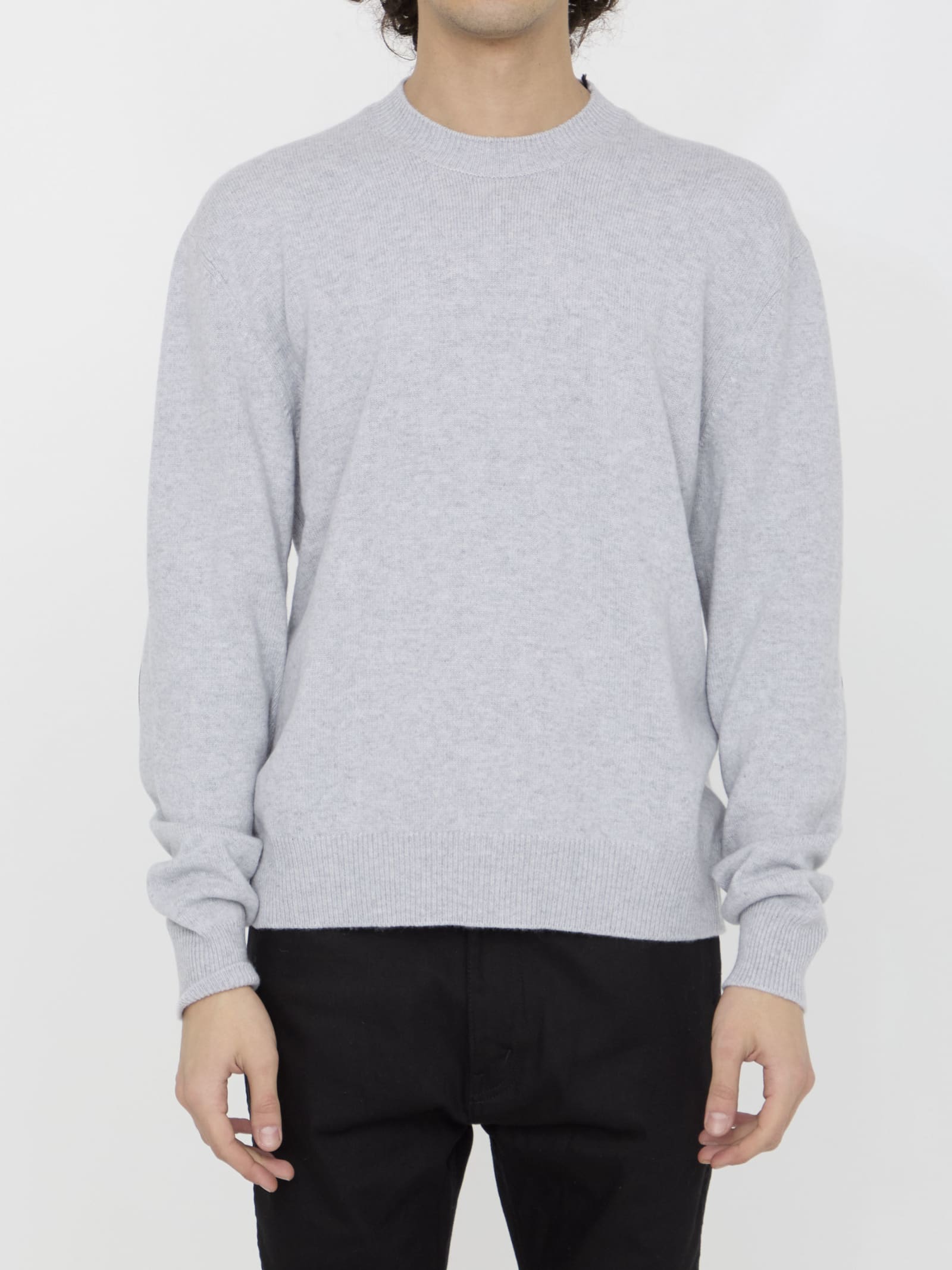 Shop Bottega Veneta Cashmere Jumper In White