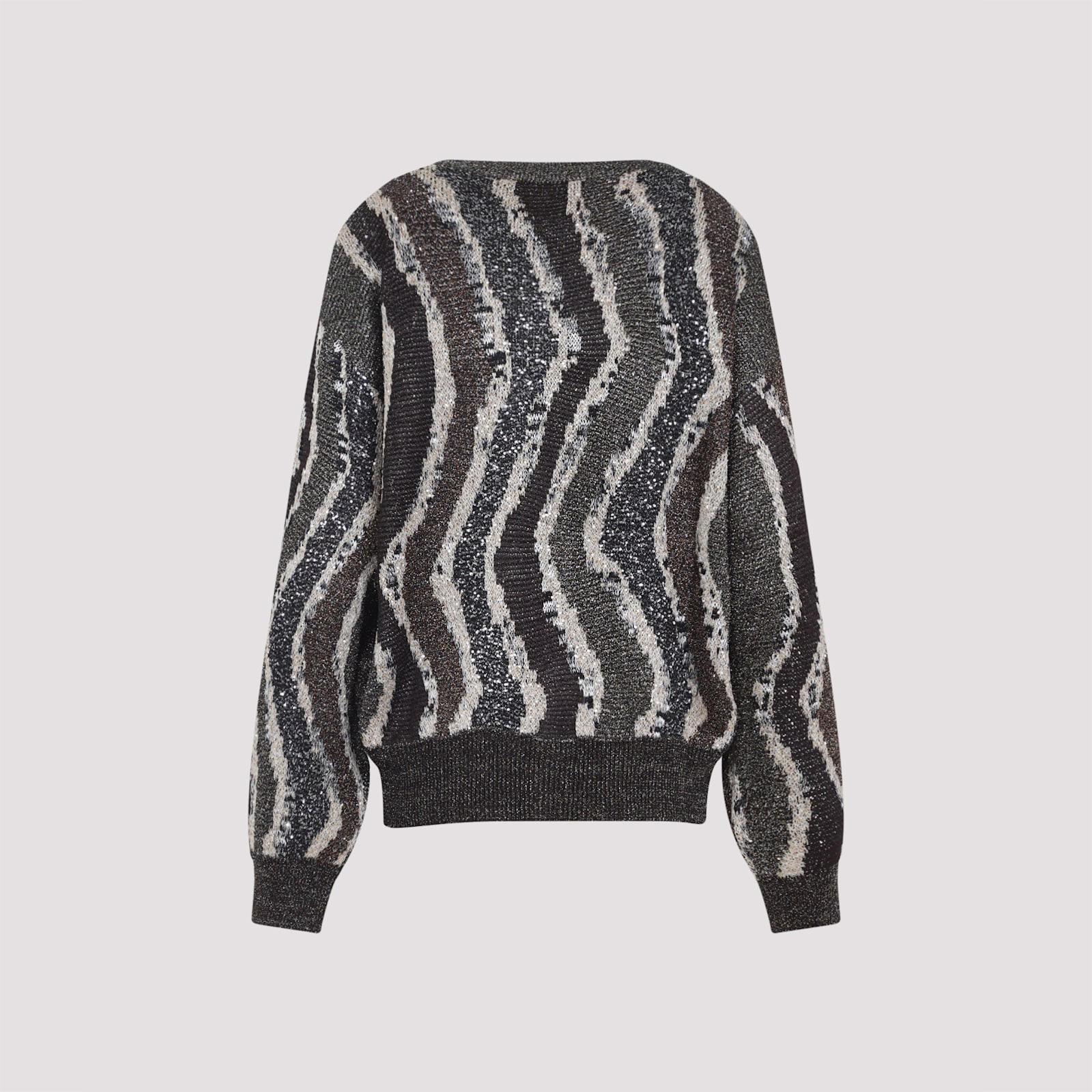 Missoni Brown Sweater For Versatility Sweaters In Black