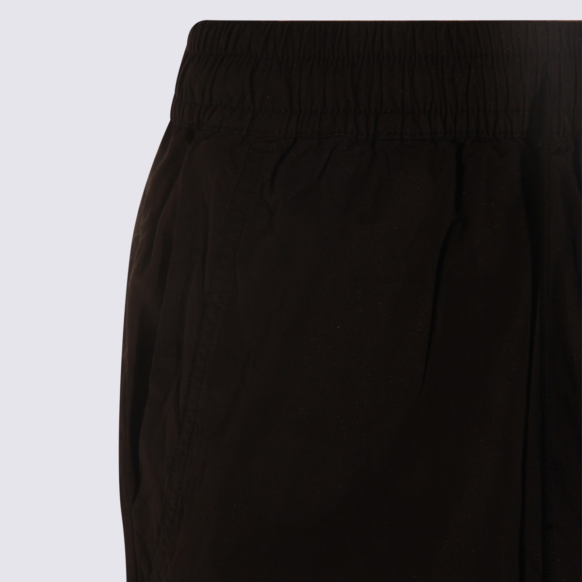 Thom Krom Elasticated-waist Straight-leg Trousers In Black