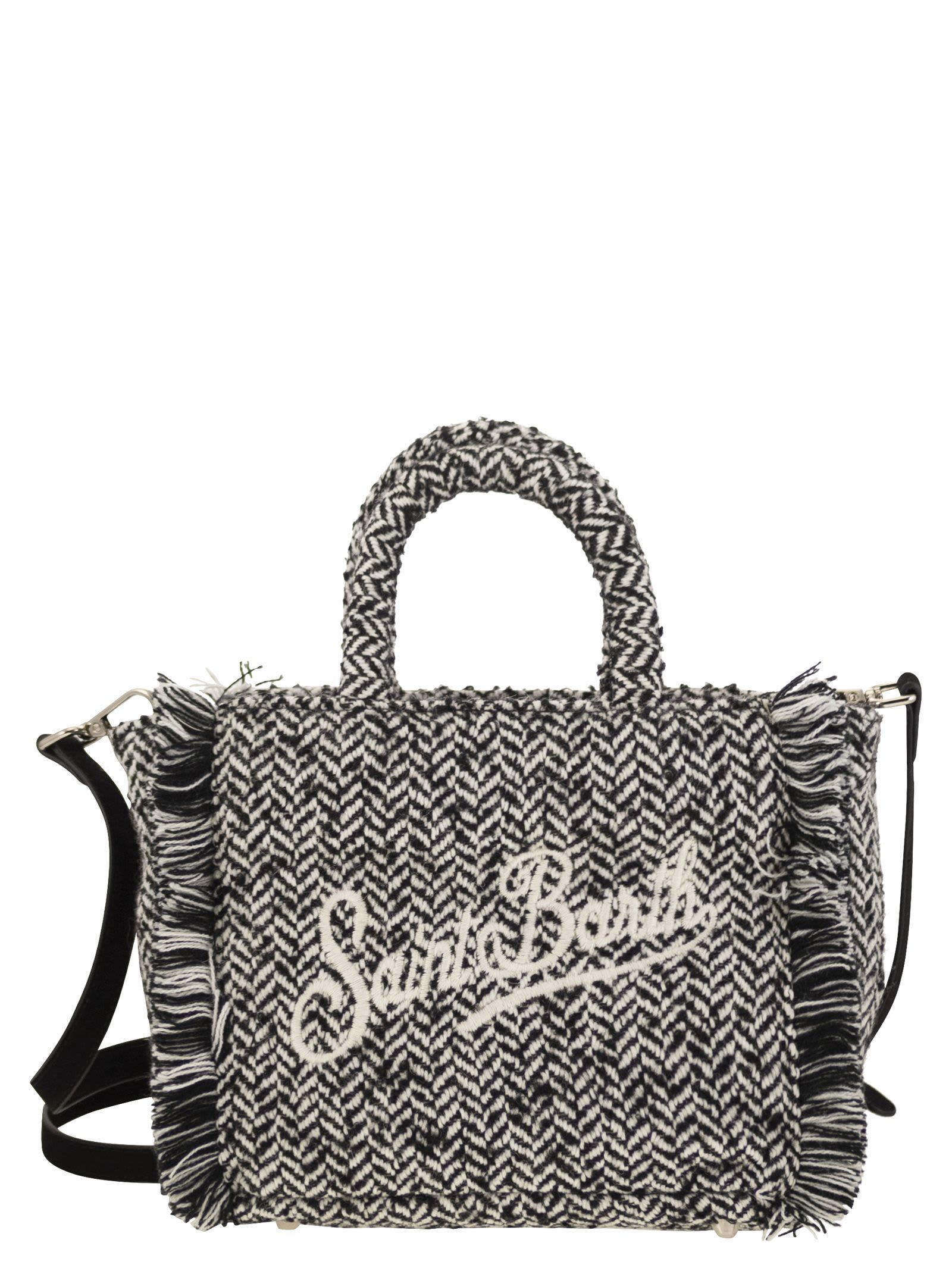 MC2 SAINT BARTH MINI VANITY BAG WITH BANGS AND EMBROIDERED LOGO 