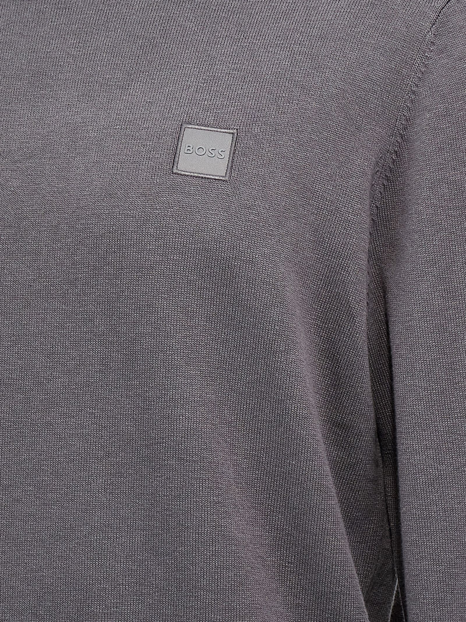 Shop Hugo Boss Kanovano Sweater In Gray