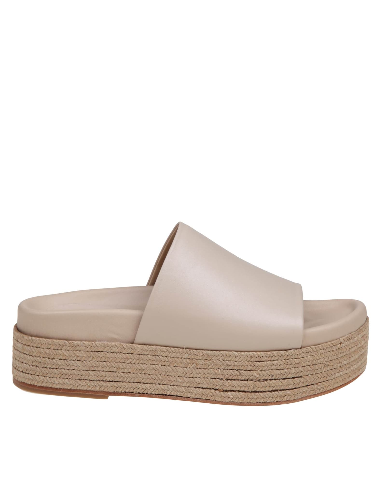 Shop Paloma Barceló Merve Mules In Ivory Leather