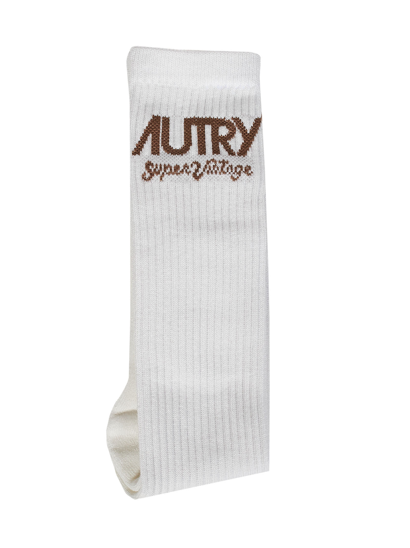 Shop Autry Supervintage Socks In Grey