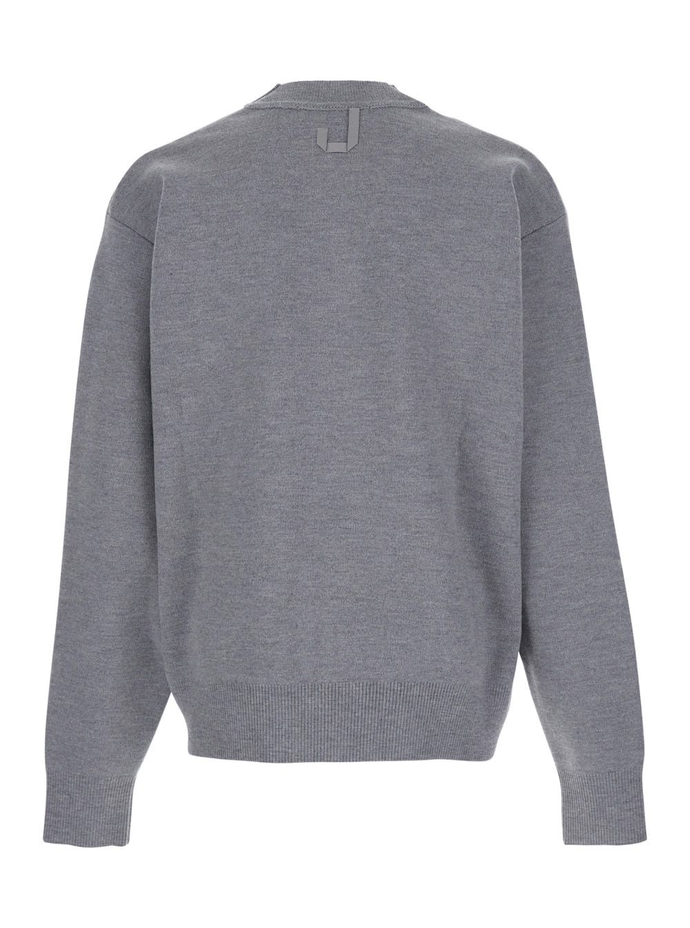 Jacquemus Men Le Cardigan Doppio In Gray