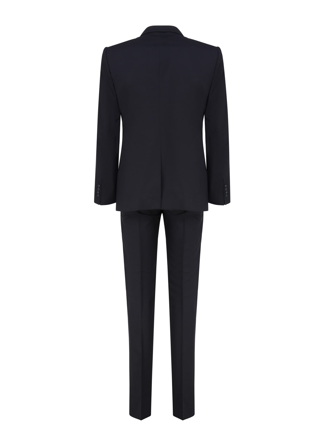 Shop Dolce & Gabbana Sicilian Suit In Stretch Wool In Blue