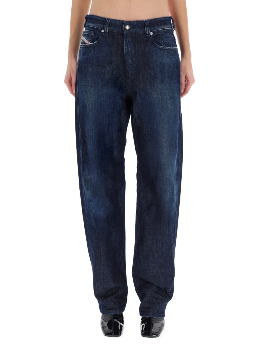 Diesel 1988 Dark Jeans In Blue