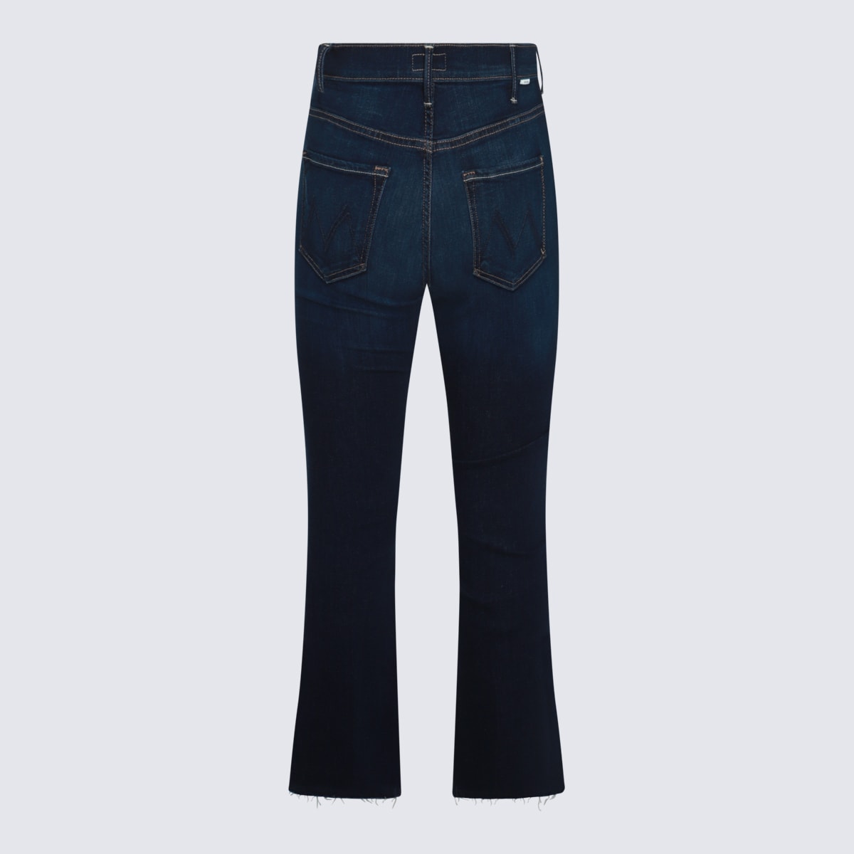 MOTHER BLUE COTTON DENIM JEANS 