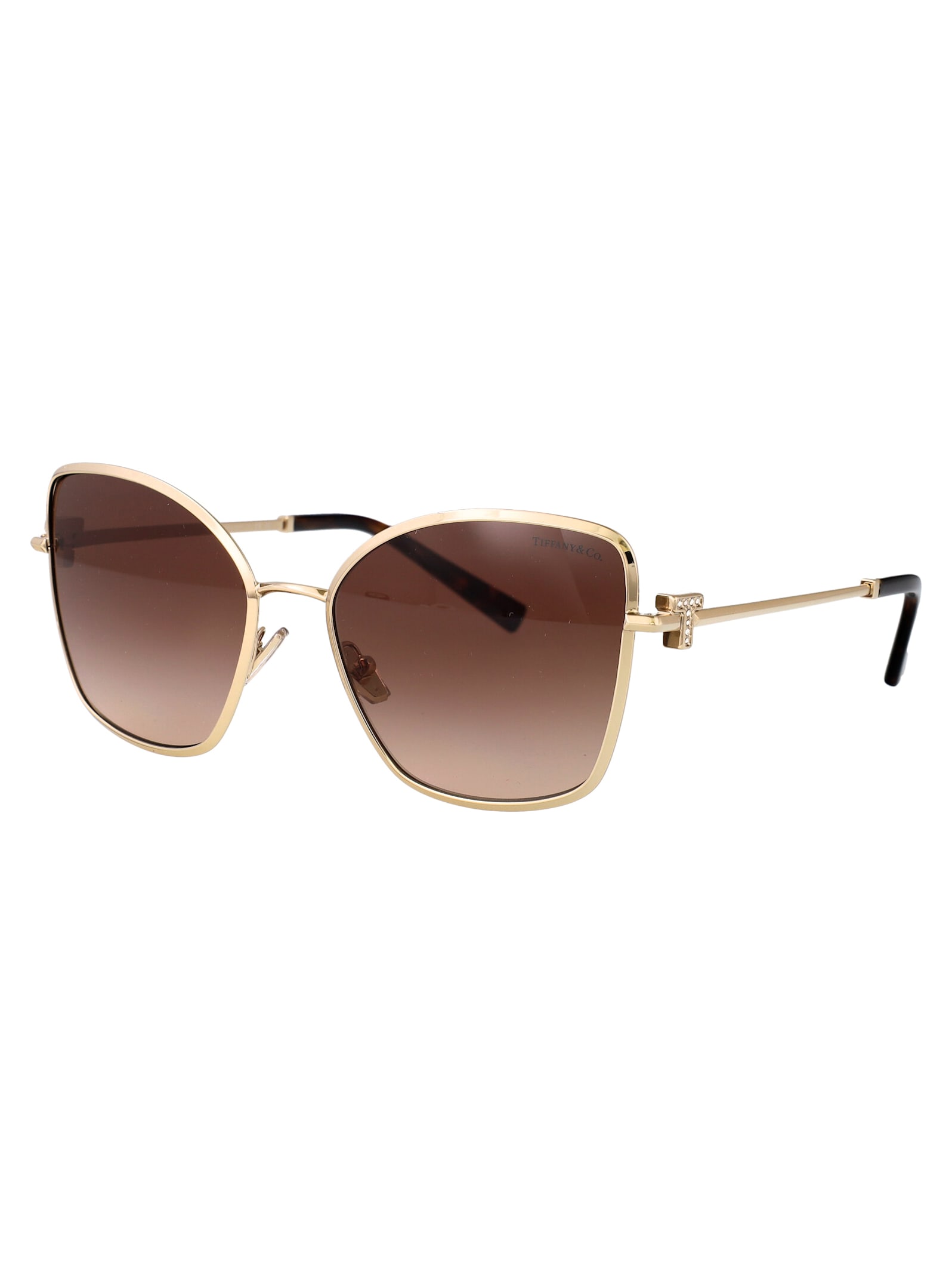 Tiffany &amp; Co. 0tf3102b Sunglasses In 61893b Pale Gold