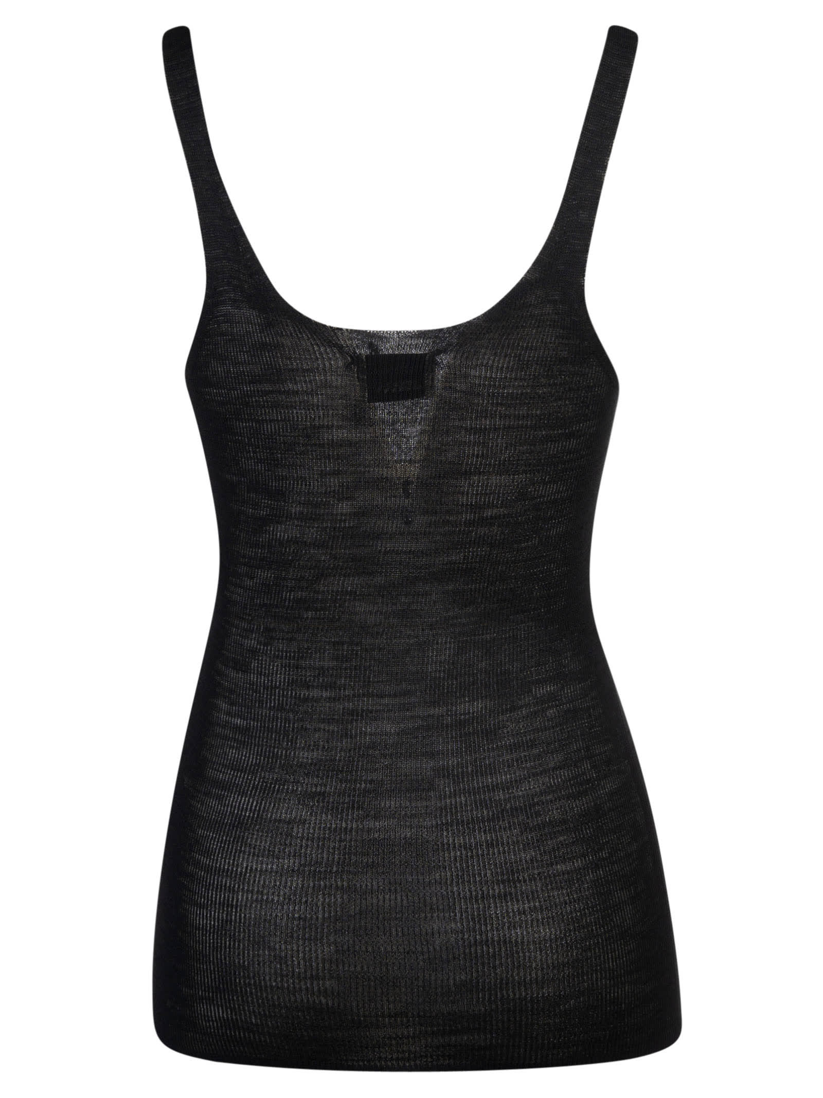 Shop Isabel Marant Marthe Tank Top In Bk Black