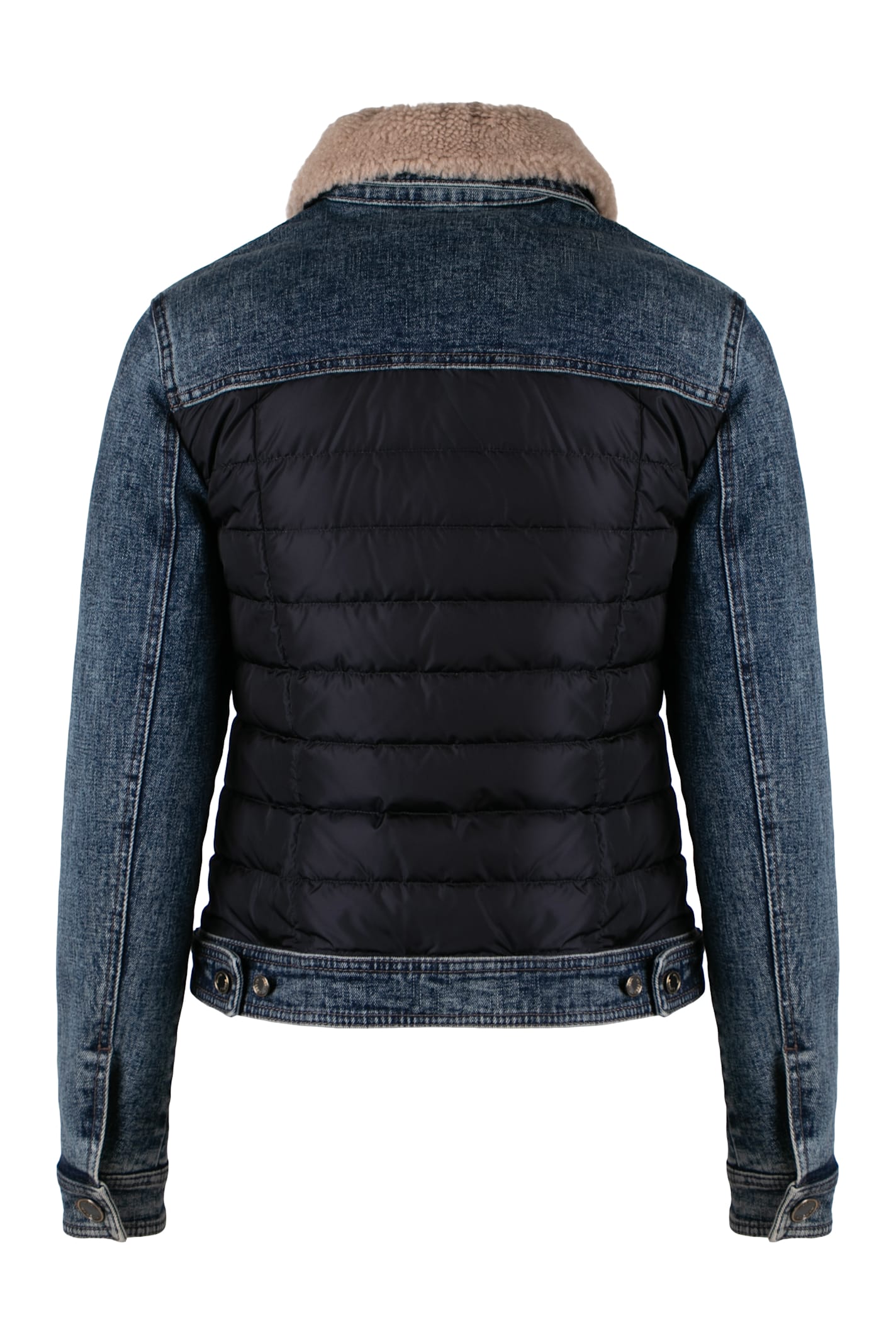 Moorer Petunia Denim Jacket In Denim