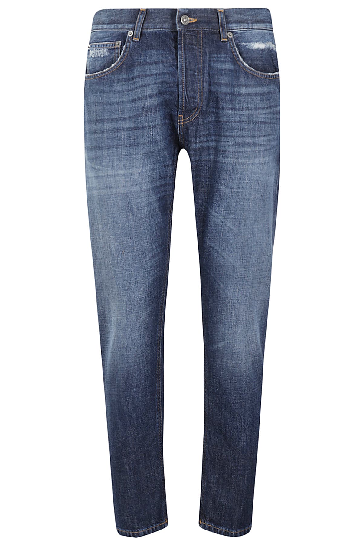 Dondup Men's Dian - Carrot-fit Jeans In Blu Medio