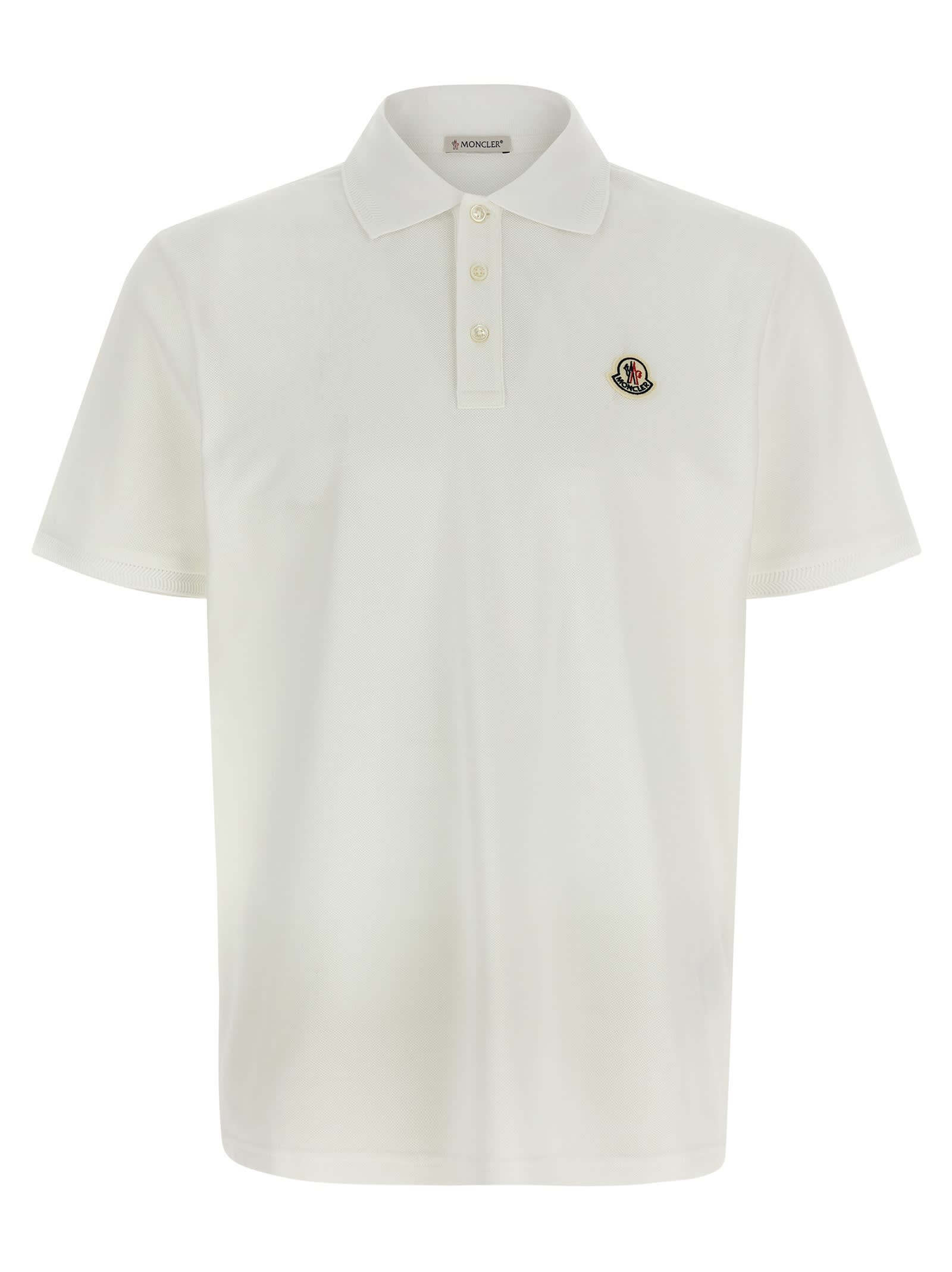 Logo Patch Polo Shirt