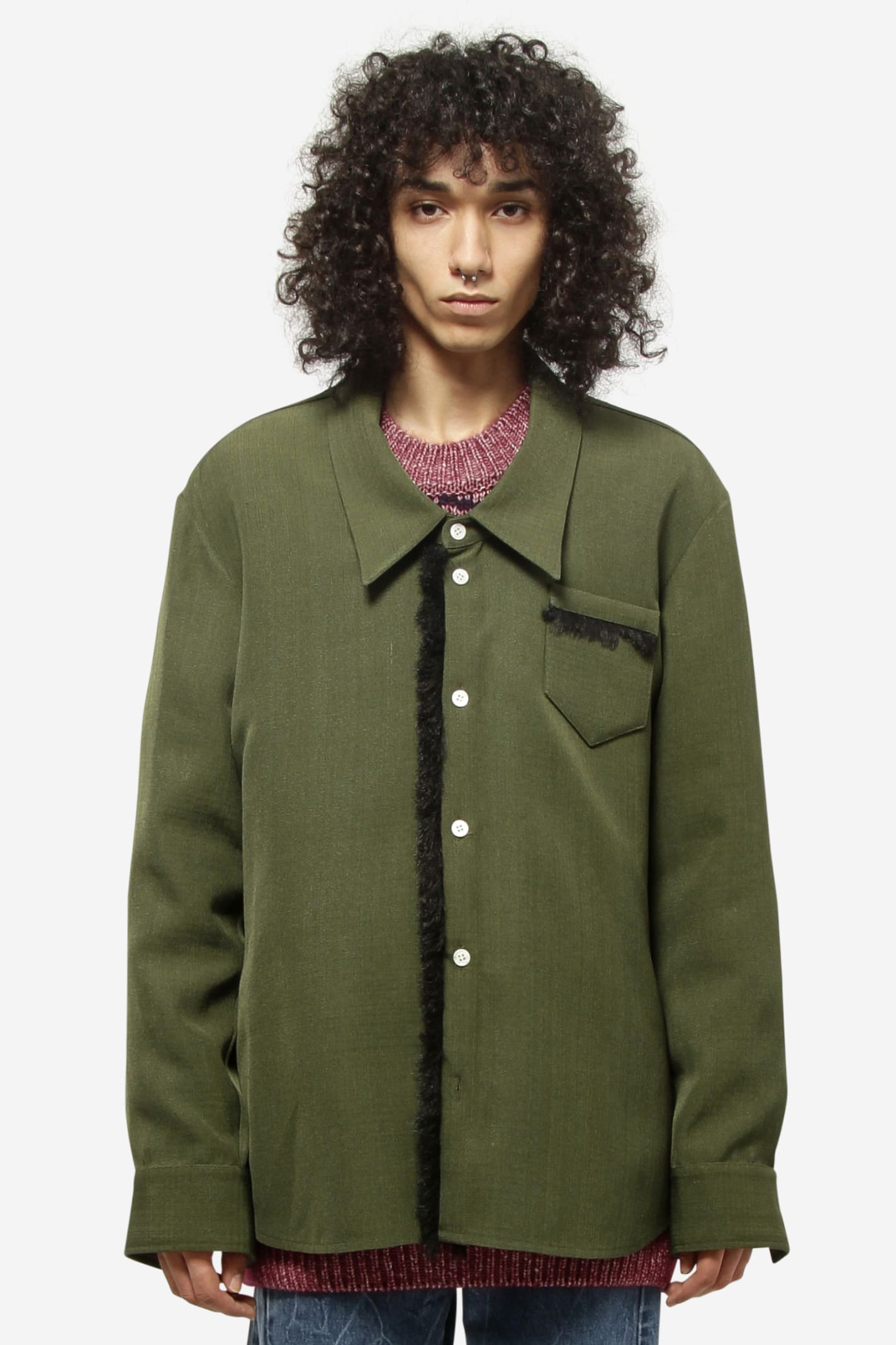 Namacheko Relaxed Button-down Shirt In Green | ModeSens