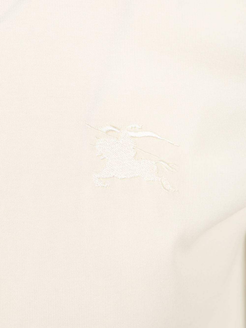 Burberry Checked Cotton-jersey T-shirt In Gray