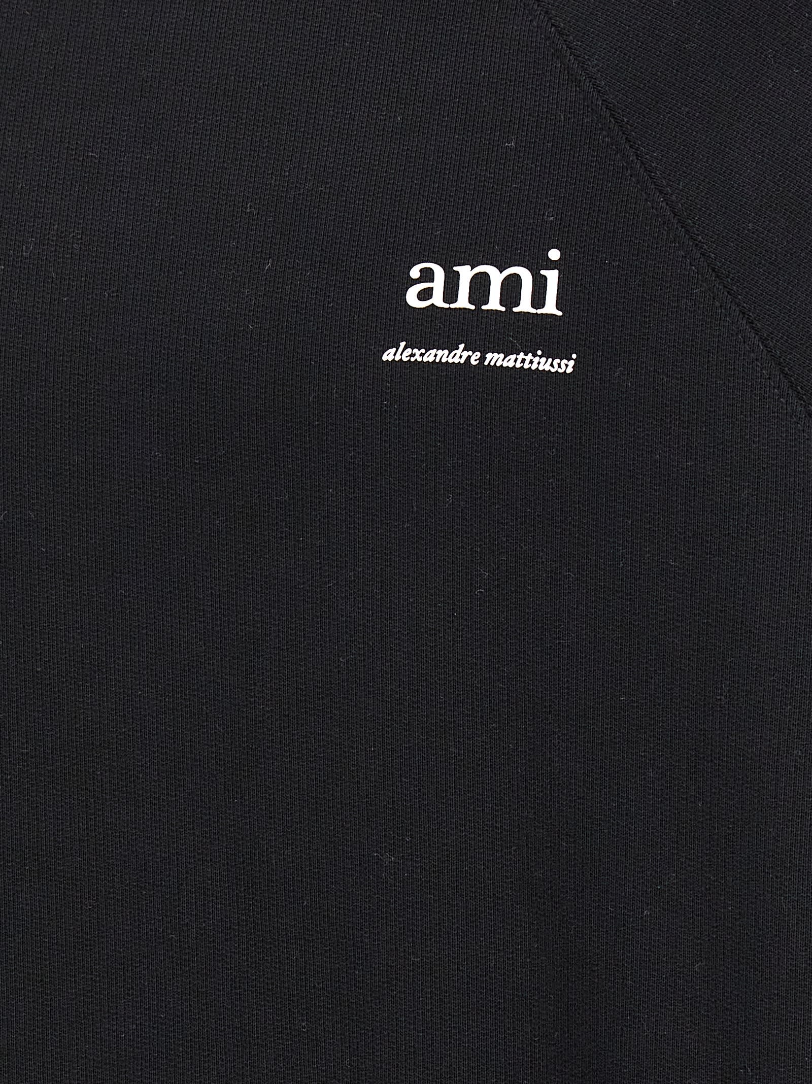 Shop Ami Alexandre Mattiussi Ami Sweatshirt In Black