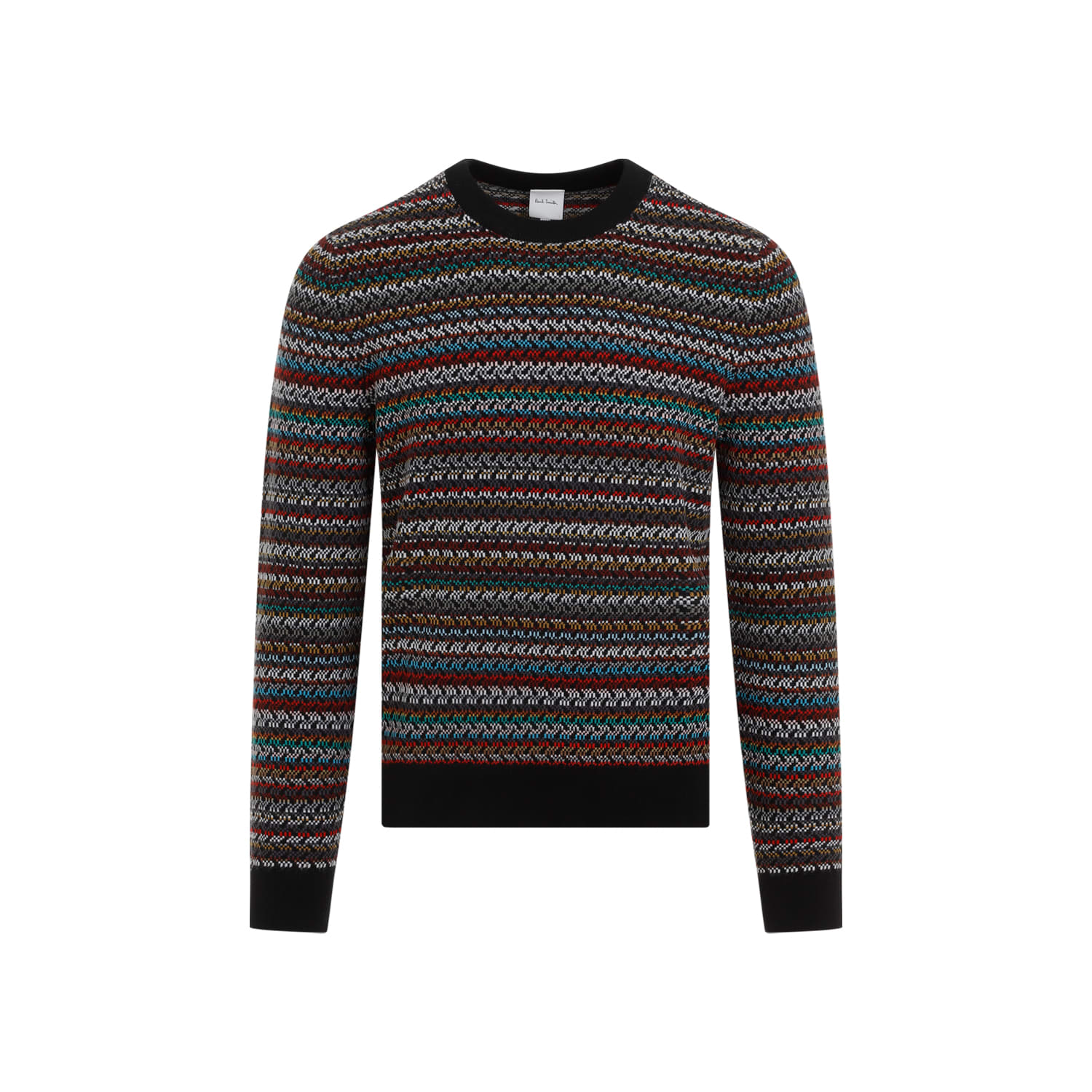 Shop Paul Smith Crew Neck In Multi Coloured