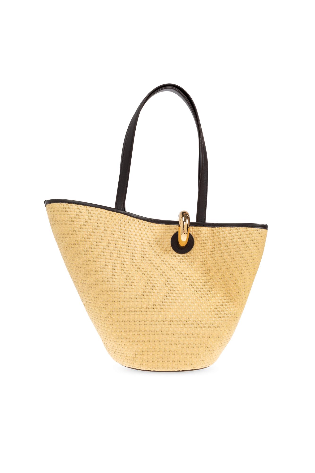 Jacquemus Bambola Shopper Bag In Sand