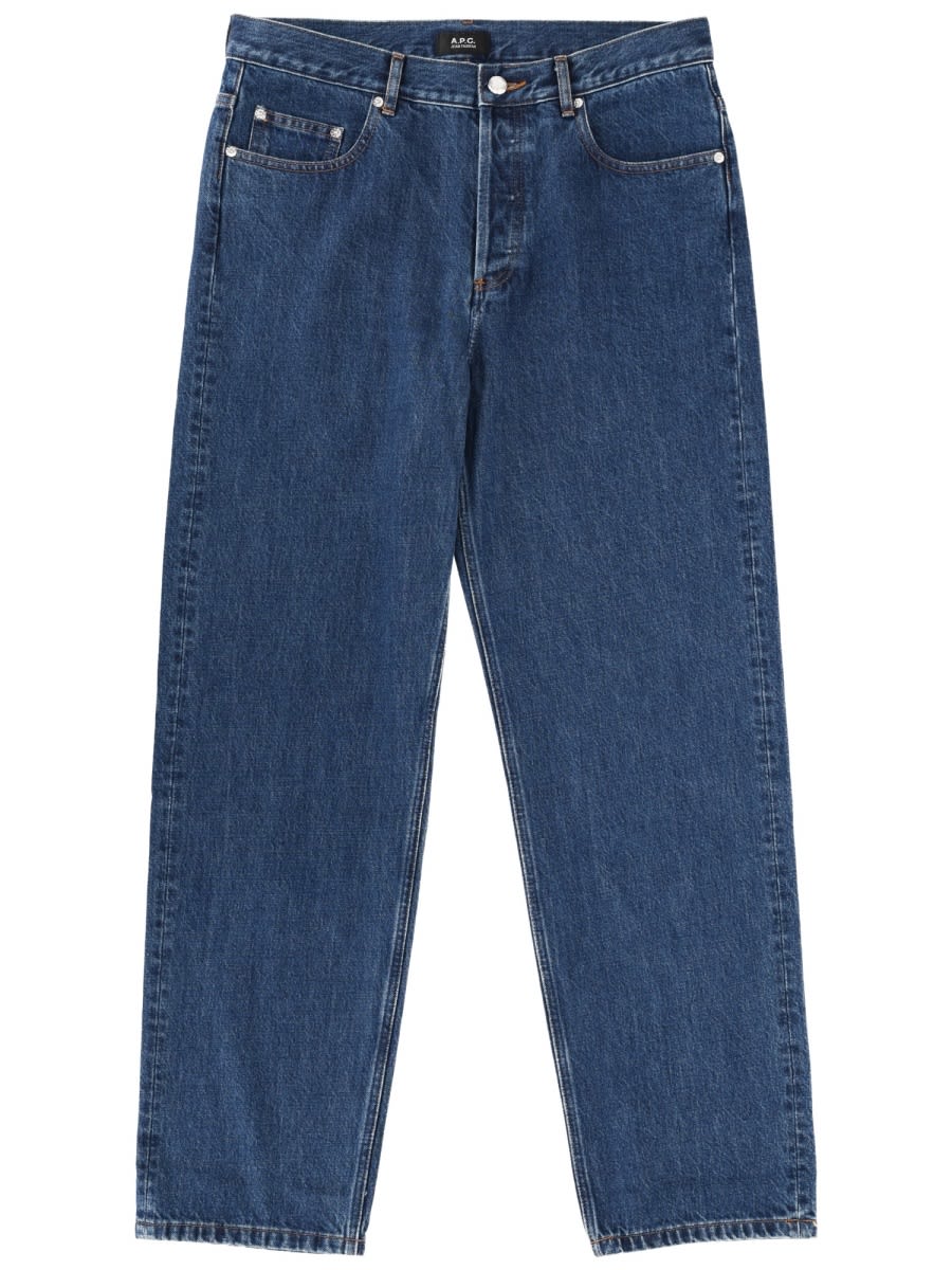 Apc Fairfax Jeans In Blue