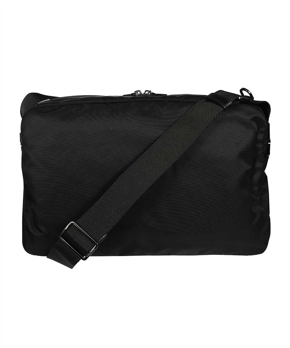 Shop Dolce & Gabbana Sicilia Dna Nylon Messenger Bag In Black